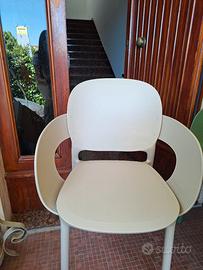 sedie Hag  da esterno semi nuove 