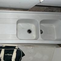 Lavandino + mobile lavanderia-cucina