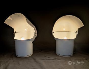 Coppia lampade Pileino Artemide Gae Aulenti ’60
