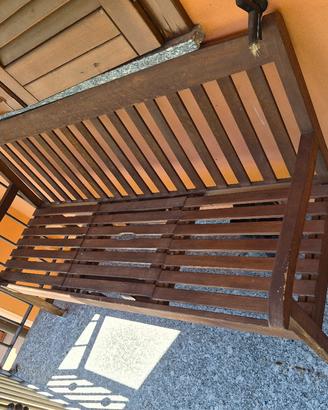 panca in legno 