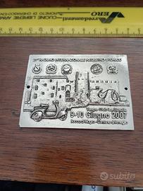 placca vespa  Registro storico La Spezia 2005