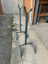 Supporti per bilancere in metallo per palestra