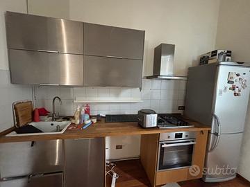 Cucina Ikea perfetta legno e acciaio se