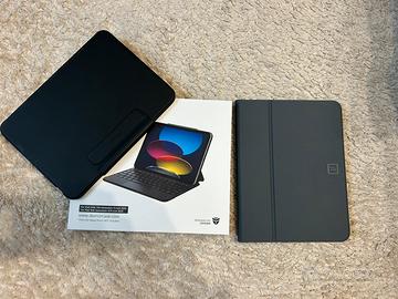 cover con tastiera iPad A16 + cover iPad A16