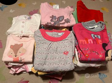 Vestitini bambina 1-6 mesi
