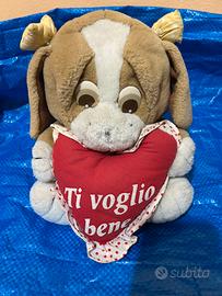 Peluche Cagnolino – Con Cuore “Ti Vogli0 Bene”