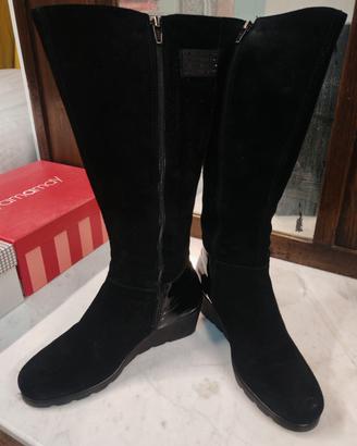 stivale lungo nero