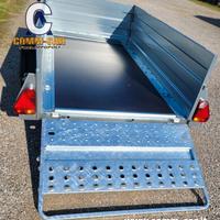 CARRELLO RIMORCHIO CRESCI PT6CA RAMPA DI SALITA