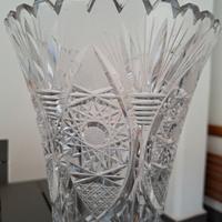 vaso in cristallo di Boemia
