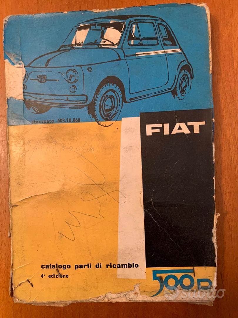 CATALOGO PARTI DI RICAMBIO FIAT 500 N TIPO 110 3 EDIZIONE