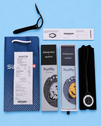 Audemars Piguet x Swatch Royal Pop “Ocho Negro” 