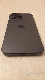 Iphone 15 pro max  256 nero PERFETTO