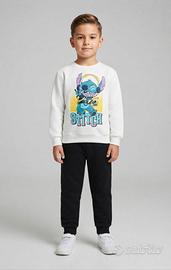 Tuta Stitch Disney NUOVA Leggermente Felpata 4 o 6