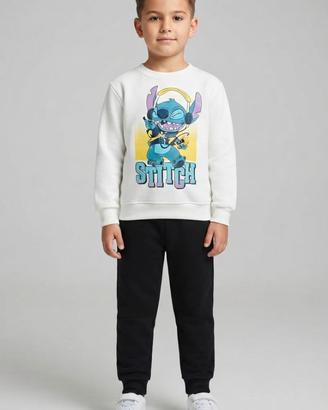 Tuta Stitch Disney NUOVA Leggermente Felpata 4 o 6