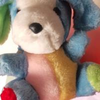 Pelouche cane multicolore