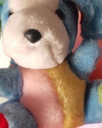 Pelouche cane multicolore