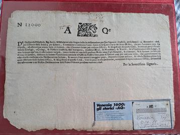 Precursore degli Interi postali, Venezia