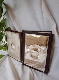 Coppia rubriche in argento 925 Chiara Argenti