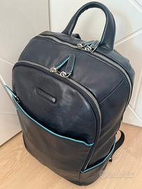 Zaino piquadro pelle blu