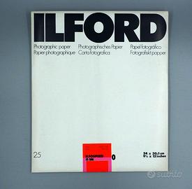 25 FOGLI CARTA FOTOGRAFICA ILFORDILFOSPEED 24X30L0