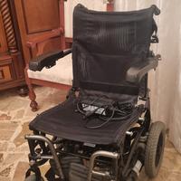 Sedia elettrica con joystick
