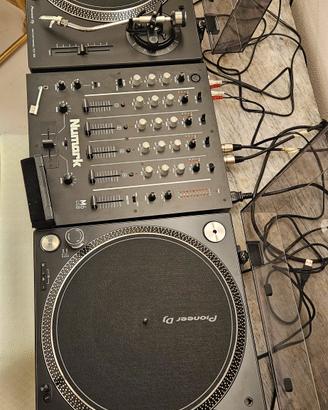 postazione completa dj