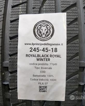 2 gomme 245 45 18 royalblack a27649