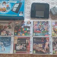 Nintendo 2ds + 8 giochi 