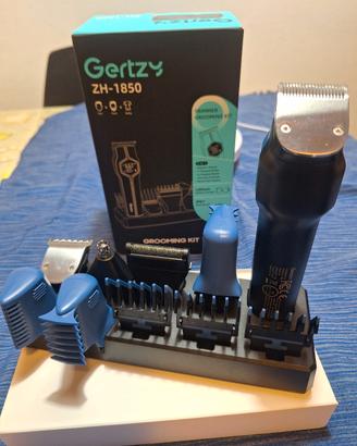 Gertzy ZH-1850 Trimmer Grooming Kit Rasoio Barba 