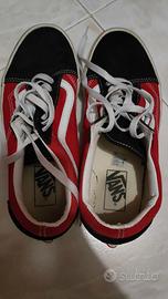Vans Old Skool nere/rosse/bianche – tg. 40.5 EU