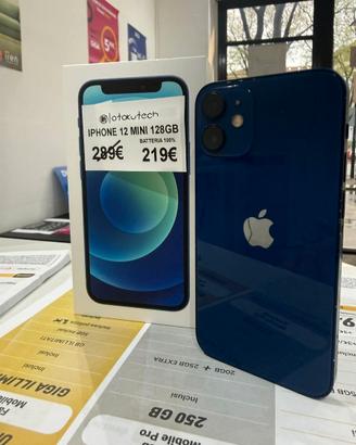 apple iphone 12 mini 128gb 12 mesi garanzia promo