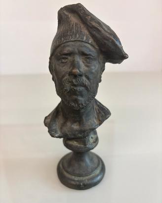 Busto in bronzo Giuseppe Garibaldi