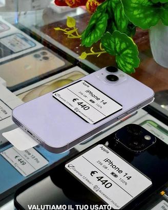 Iphone 14 256gb batteria 100%