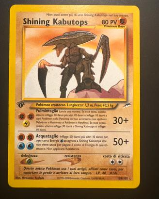 Shining Kabutops 1ed