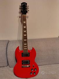 chitarra elettrica Epyphone SG 3/4 Red
