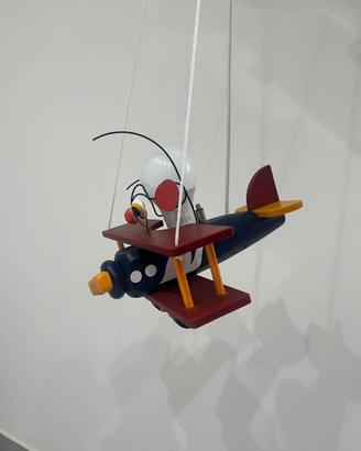 Lampadario a forma di aereo