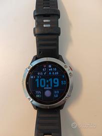 Orologio Garmin Fenix 6 solar e Mares Smart apnea 