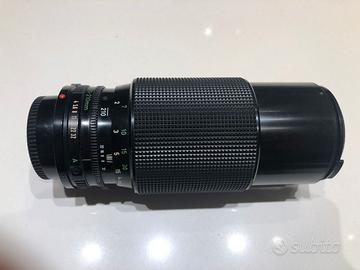 Obbiettivo Canon FD new 70-210mm f4 - Zoom + WEP A