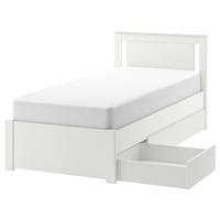 Letto bianco Songesand singolo Ikea