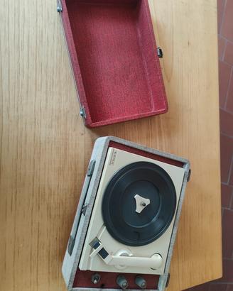 Fonovaligia LESA + dischi 45 giri anni 70