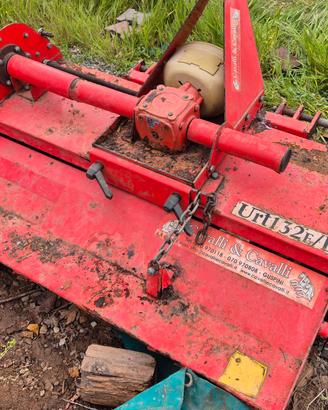 Fresa Del Morino URT 132 + Aratro Bivomere Faza - 