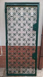 Porta in ferro battuto