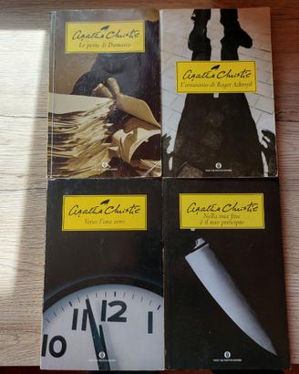 AGATHA CHRISTIE - LOTTO 4 GIALLI