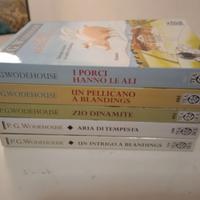 set 5 libri P.G. Wodehouse
