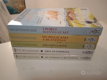 set 5 libri P.G. Wodehouse