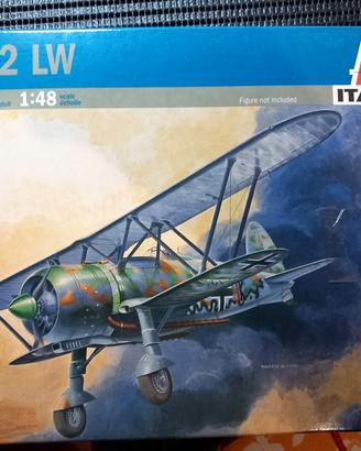 1/48 CR-42 Caproni Italeri  + Skydecals set