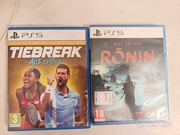 Ps5 games Tiebreak + The last of Ronin