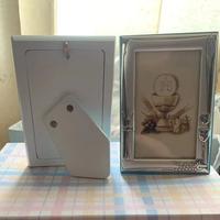 Bomboniere comunione cornice argento marchiata 925