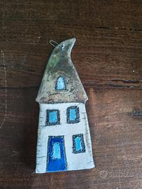 decoro parete ceramica Raku