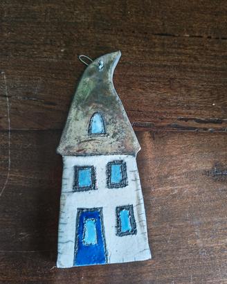 decoro parete ceramica Raku
